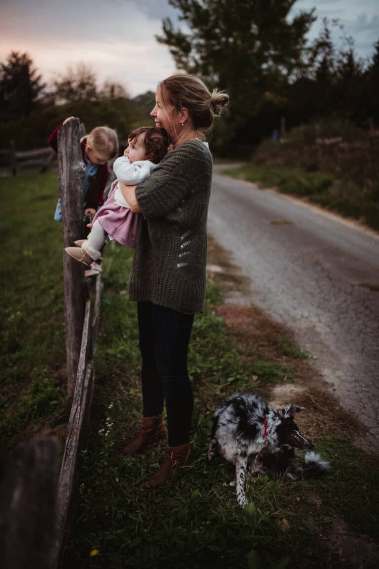 Családi fotózás a Dunakanyarban