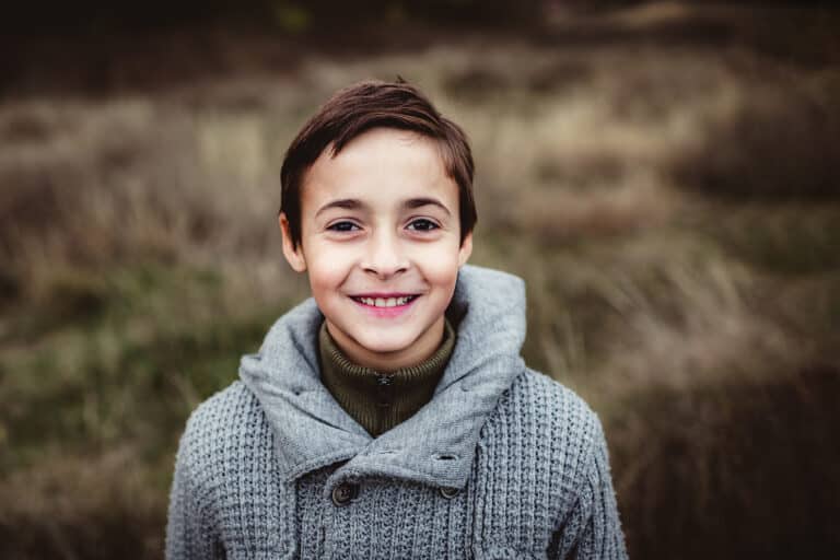 Egy családi fotózás az ősz utolsó napján